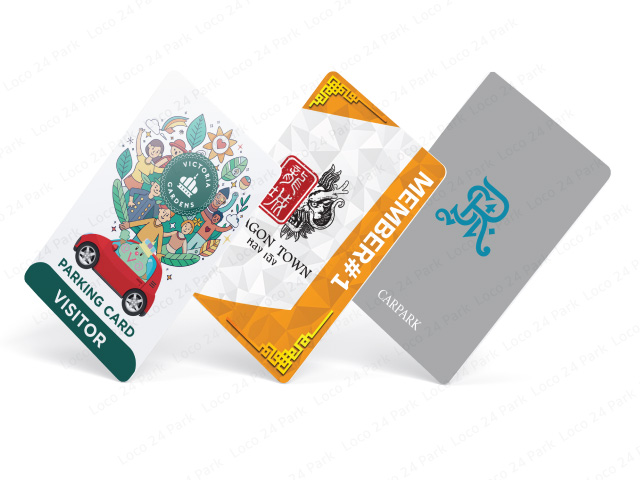บัตร Mifare Card 1K ความถี่ 13.56Mhz หนา 0.8mm