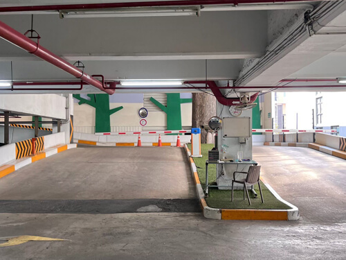 ระบบ อุปกรณ์ ไม้กั้น ที่จอดรถ City Link Building