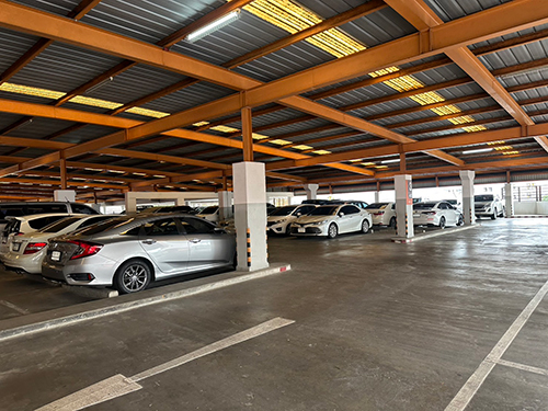 ที่จอดรถ ตลาดรังสิต ปทุมธานี ให้เช่ารายเดือน