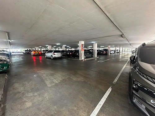 ที่จอดรถรายเดือน ตลาดรังสิต